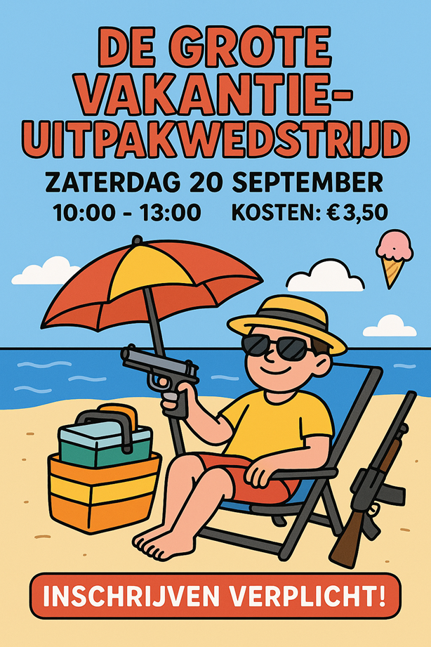 Log in: Interne competitie vuur: 20 september 2025!
